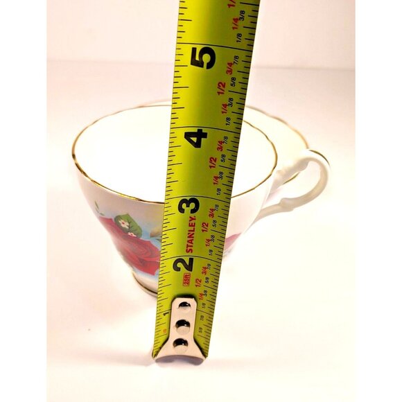 Red Roses Cup & Saucer Royal Ascot Bone China Gold Trim England Vintage Tea set - Picture 9 of 15